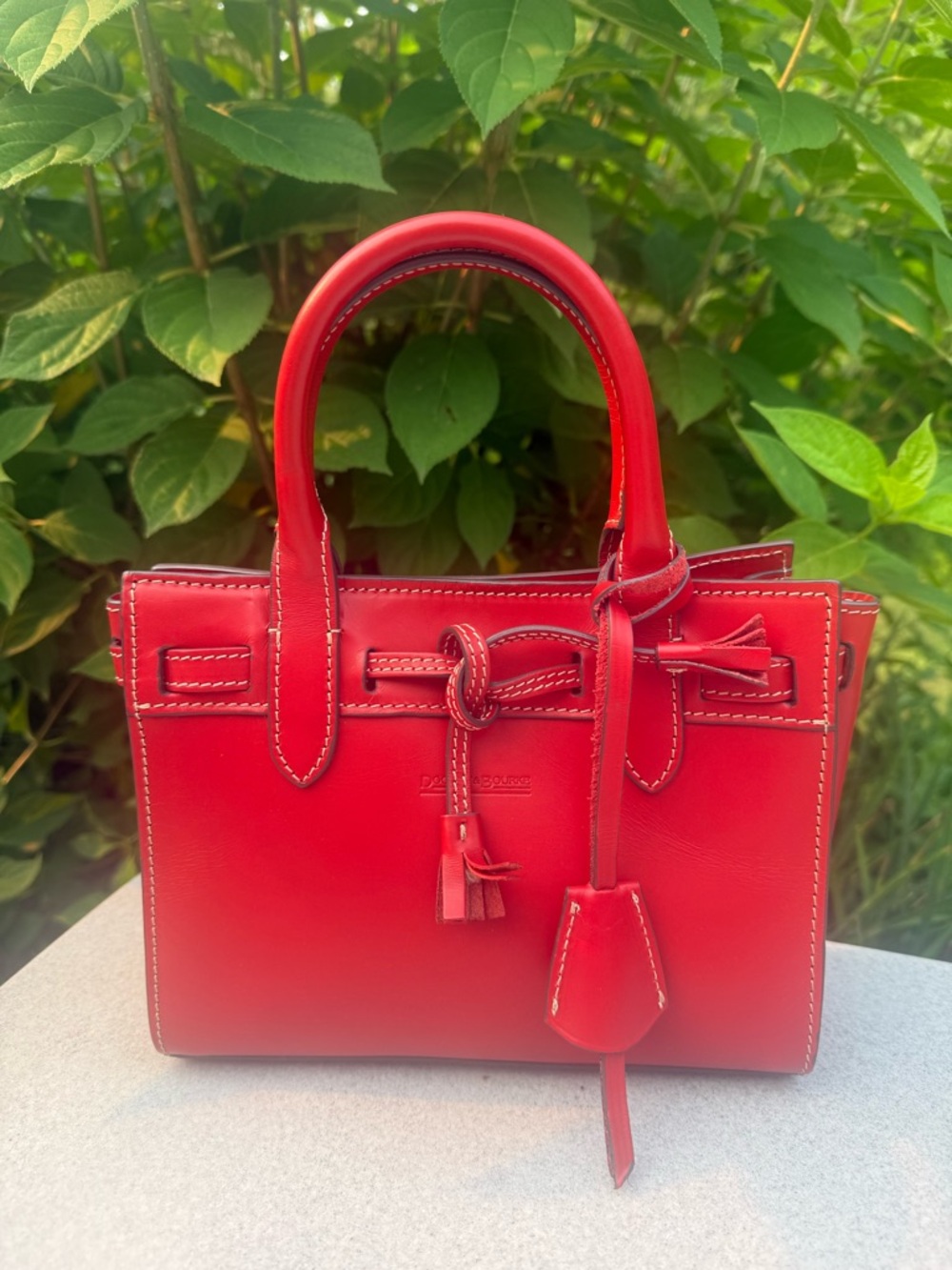 Dooney & Bourke Alto Mini Tassle Satchel